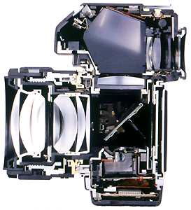Nikon F4 Schnittmodell