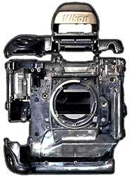 Aluminium-Druckguß Gehäuse der Nikon F5