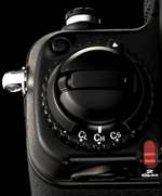 Rückspulkurbel der Nikon F5