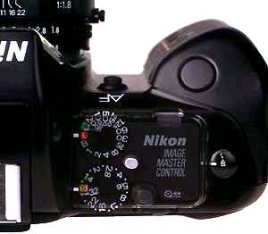 Nikon F401 Aufsicht